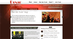 Desktop Screenshot of dixieent.com